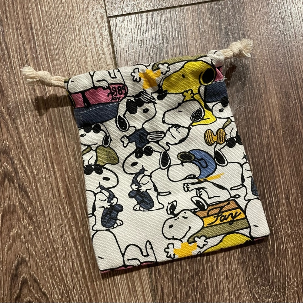 Snoopy Drawstring Bag 5x6